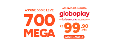 Brisanet + Globoplay - Assine já! 