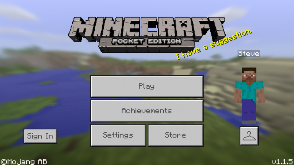 Minecraft Pocket Edition - Jogos para celular